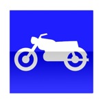 Symbole de direction conseillée aux motocyclettes et motocyclettes légères